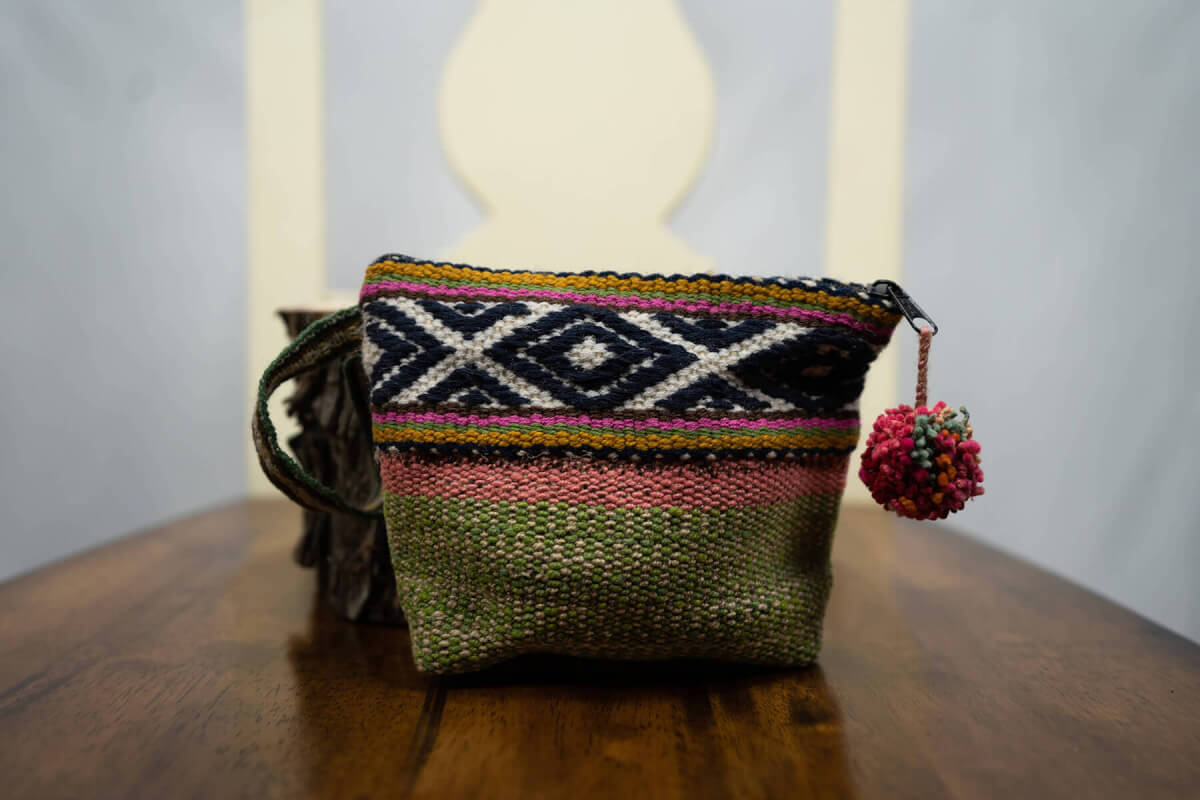 Makeup Bag or Wallet Green