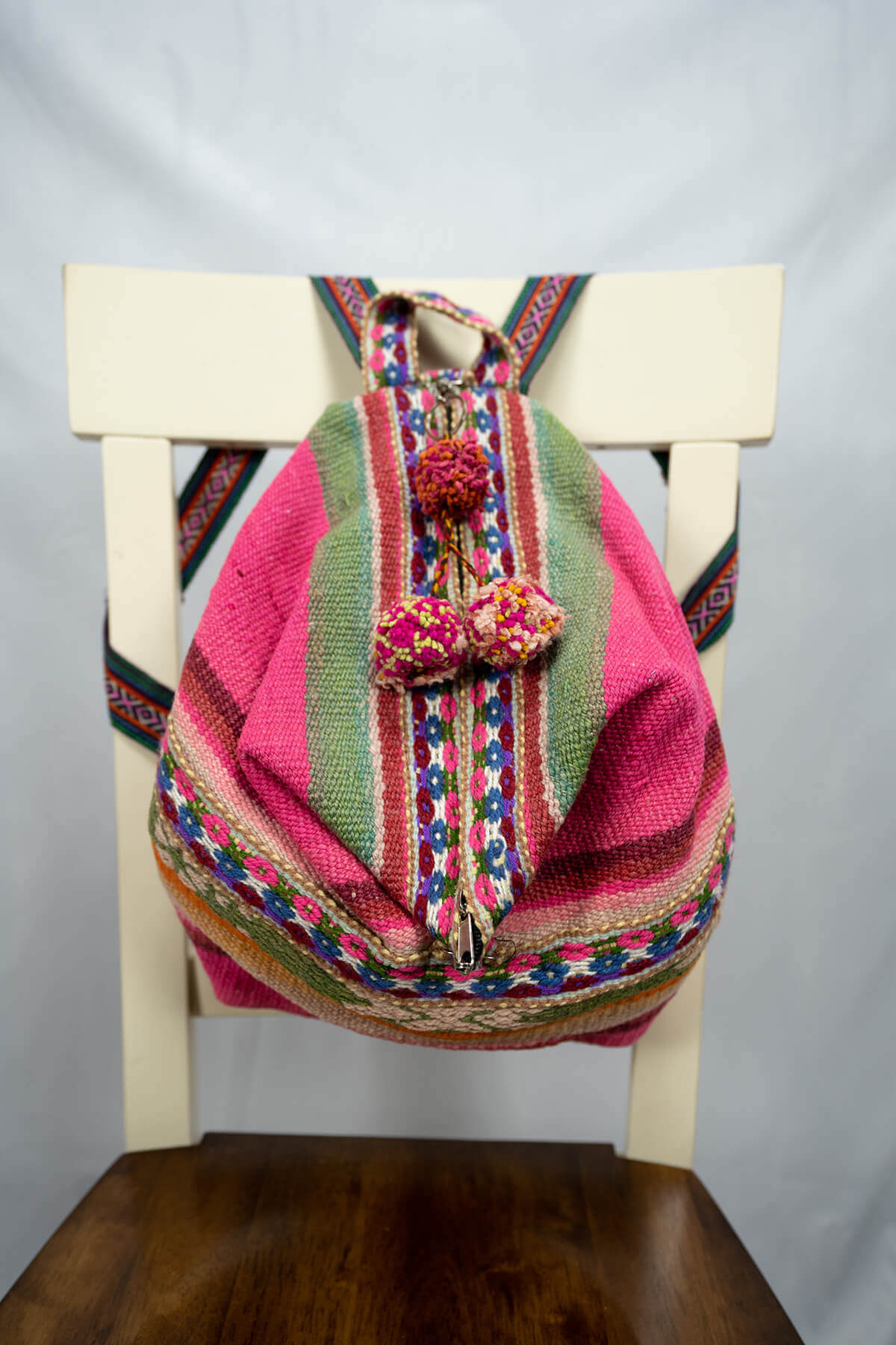 Accessory Backpack 100% Peruvian Sheep wool Handmade Unisex