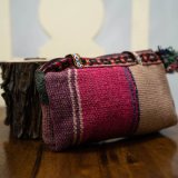 Accessory Purse Rectangular 100% Peruvian Sheep wool Handmade Pink Women