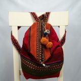 Accessory Backpack 100% Peruvian Sheep wool Handmade Unisex