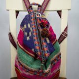 Accessory Backpack 100% Peruvian Sheep wool Handmade Unisex