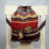 Accessory Backpack 100% Peruvian Sheep wool Handmade Unisex