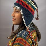 Alpaca wool Beanie Chullo 100% Peruvian alpaca Handmade Unisex