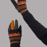 Gloves 100% Peruvian alpaca wool Handmade Unisex