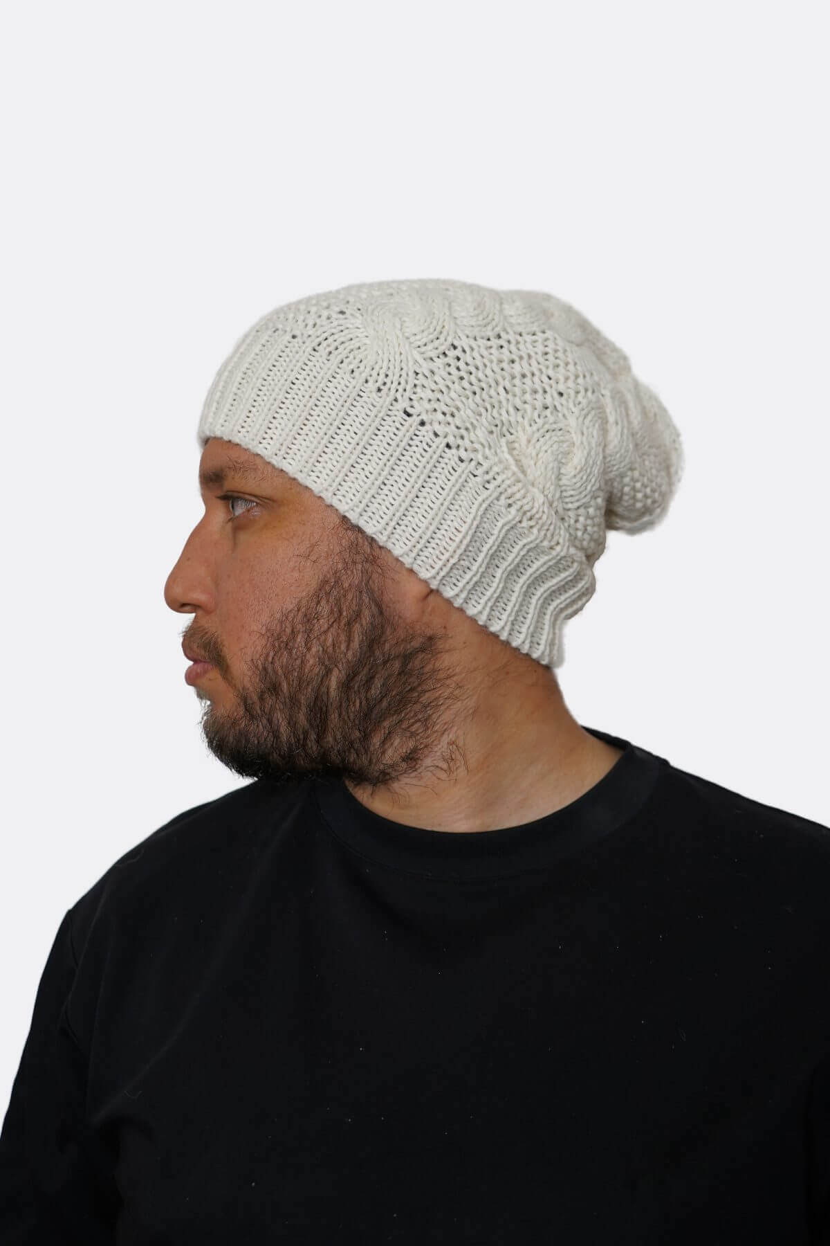 Alpaca wool Beanie 100% Peruvian alpaca Handmade Unisex