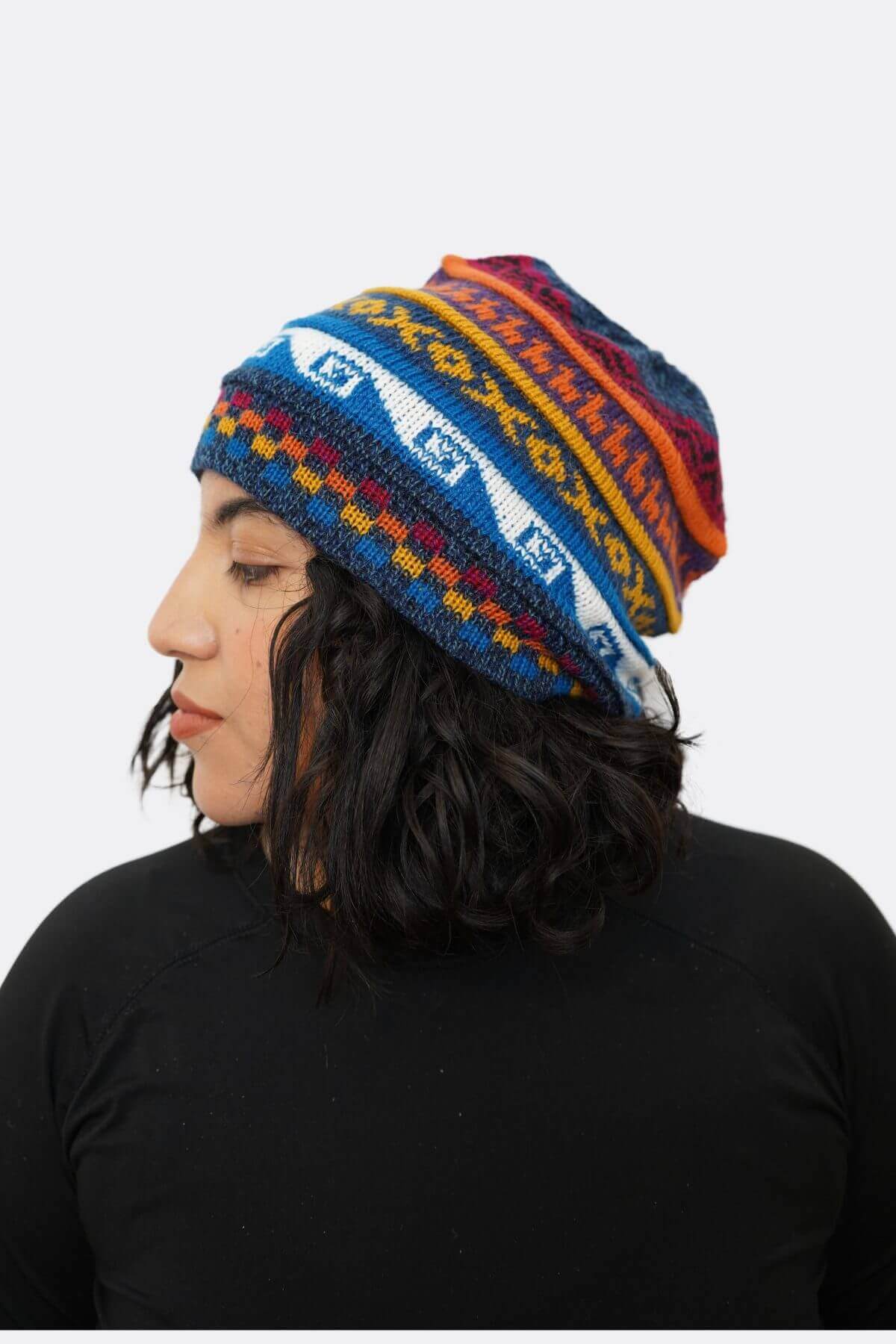 Alpaca wool Beanie 100% Peruvian alpaca Handmade Unisex